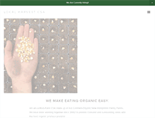 Tablet Screenshot of localharvestnh.com